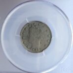 1883 Liberty Nickel, No Cents, AU-53, PCGS, Cert. No. 3841.53/27581123